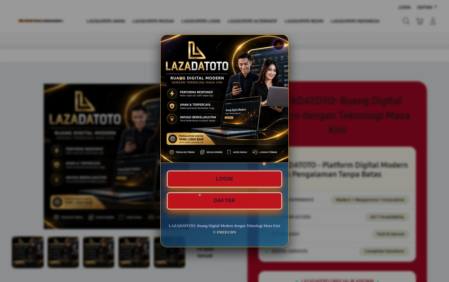 LAZADATOTO 页面快照